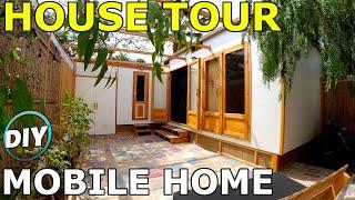 HOUSE TOUR of 8000 $ self build mobile home (S1 Ep50)