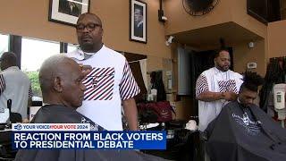 Some Black voters in Chicago disappointed after presidential debate between Joe Biden, Donald Trump