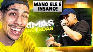 QUEM É ESSE CARA!? React 56 RIMAS ABSURDAS em 2024! ‹ Ine Games ›