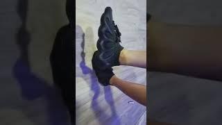 Adidas YEEZY 450 Utility Black MADE in Germany Unboxing and On Feet | Unbox with Seraphina Genesis 