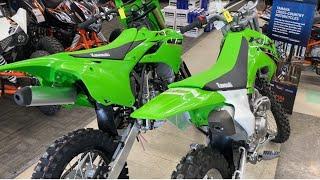 Kawasaki KX112 vs  KLX140RF