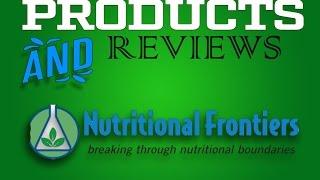 Nutritional Frontiers - Therapeutic Nutritional Supplements with Bioactive Ingredients