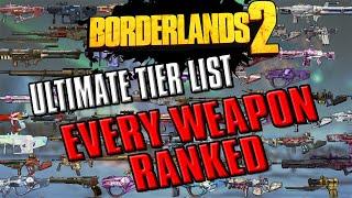 I Ranked EVERY UNIQUE Weapon in Borderlands 2