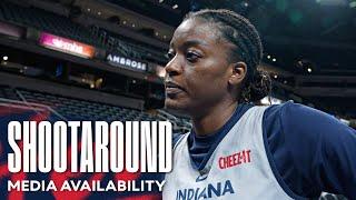 Indiana Fever Shootaround Media Availability (vs Las Vegas Aces) | September 11, 2024