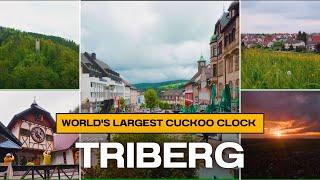 Germany  Triberg Town | World's Largest Cuckoo Clock - Schonach | Pliezhausen Town | 4K