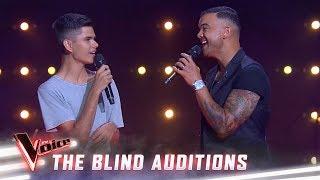 The Blind Auditions: Guy and Budjerah sing 'Climb Every Mountain' | The Voice Australia 2019