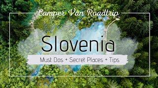 SLOVENIA TRAVEL DOCUMENTARY | Camper Roadtrip: Triglav, Bohinj, Soča Valley, Kobarid, Bled, Štanjel