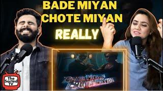 Bade Miyan Chote Miyan | AkshayKumar | TigerShroff ||| Delhi Couple Reactions