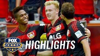 Brandt scores Bayer Leverkusen game-winning goal against Hoffenheim - 2015–16 Bundesliga Highlights