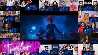 Dhaakad - Teaser Reaction Mashup - Kangana Ranaut |Arjun Rampal |Divya Dutta |Deepak Mukut