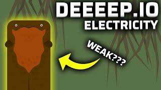 ELECTRIC EEL NEEDS BUFFED!!! | Deeeep.io gameplay