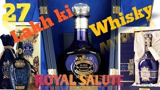 Royal Salute whisky // Royal Salute whisky price in india // Royal Salute Whisky Review