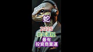 [肖蛇]運程 | 高維冥想HDM | 2025蛇年生肖運程：財富、感情、事業與健康[重點指南]！[三大關鍵月份提醒]！把握好運！智慧避兇，#財運 #感情運 #事業運 #健康運 #生肖運程 #運勢分析