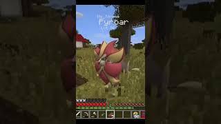 Evolving my Pokemon in pixelmon #viral #trending #shorts #pixelmon #charizard #pyroar #pokemon