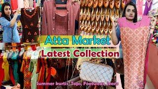 Atta Market Noida Sec 27|| Mini Sarojini Market || NEW Latest Collection || kurtis,Tops|| Hindi