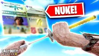 THIS *KNIFE* LOADOUT MAKES DROPPING NUKES EASY!!! (LEGENDARY RANK!) COD Mobile