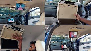 Android car stereo connecting Roof Mounted LED screen for Car| dual LED screen installation