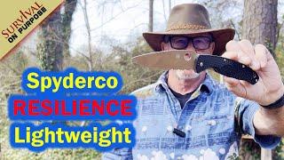 Spyderco Resilience Lightweight - Best Budget EDC Knife?