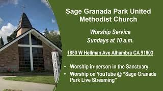 Sunday Worship 09-08-2024