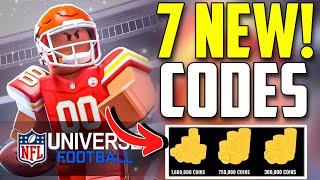 *NEW CODES* NFL UNIVERSE FOOTBALL ROBLOX CODES 2024- NFL UNIVERSE FOOTBALL CODES