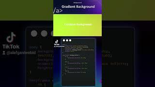 Gradient Color HTML CSS