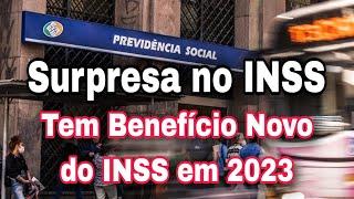 Surpresa no INSS: Tem Benefício Novo do INSS em 2023