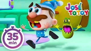 Stories for Kids - 35 Minutes Jose Comelon Stories!!! Learning soft skills - Totoy Full Episodes