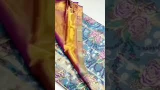 Kanchipuram pure silk sarees full KORVAI 4d exclusive floral with designer premium  collection