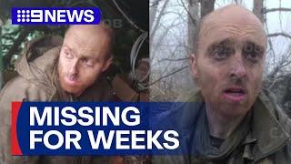 Australian fighter in Ukraine missing weeks before apparent capture video | 9 News Australia