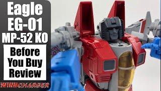 Transformers Masterpiece Review: Eagle EG-01 MP-52 KO (Starscream)