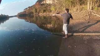 HOW TO CATCH THE BIG FISH: OSAGE RIVER BOONDOCKING SITE :PUBLIC FISHING