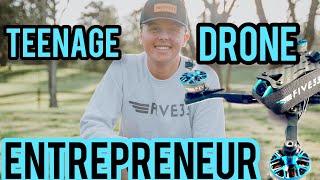 18 year old Drone Entrepreneur, DRL champion Evan Turner Interview