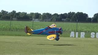 Jeff Quesenberry's P-26 Peashooter maiden flight!