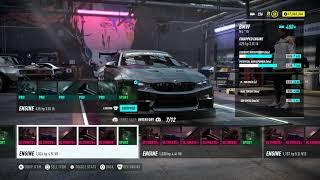 BMW M4 - All Maxed out Engines Stats+Sound | Need for Speed Heat