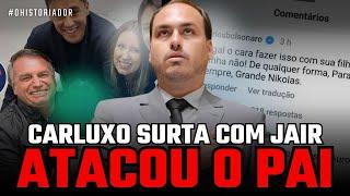 Carlos Bolsonaro ATACA o PRÓPRIO pai na INTERNET e Michelle RESPONDE "INVEJA e MALDADE"