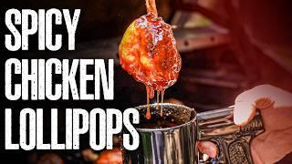 Spicy Chicken Lollipops - EASY Coffee Cup Trick!