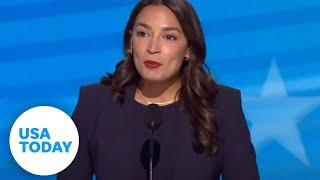 Full speech: Rep. AOC speaks at 2024 DNC | USA TODAY