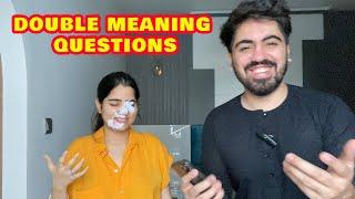 ASKING DOUBLE MEANING QUESTIONS TO EACH OTHER | NISH ATHWANI