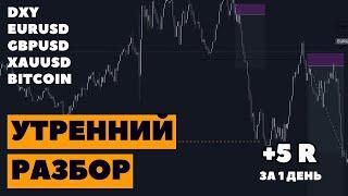 Утренний разбор BITCOIN, EURUSD, GBPUSD, GOLD 01.11