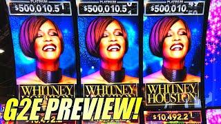 NEW WHITNEY HOUSTON SLOT! NEW SLOT GAMES FROM IGT (GLOBAL GAMING EXPO - G2E 2023) Slot Machine