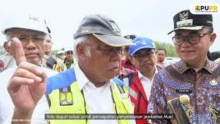 PUPR Akselerasi Pengerjaan Jalan Tol Palembang - Jambi