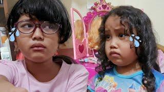 HANUM DAN BOCIL BERMAIN SALON SALONAN ANAK | Shafeea Hanum