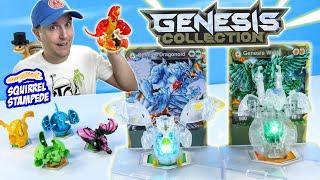 Bakugan Evolutions GENESIS Collection Light Up Dragonoid & Wrath Review with Diamonds!