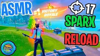 ASMR Gaming  Fortnite Sparx Tryhard! Relaxing Gum Chewing  Controller Sounds + Whispers 