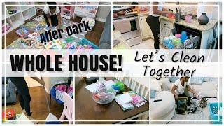 LET'S CLEAN TOGETHER // WHOLE HOUSE // TIME LAPSE CLEANING