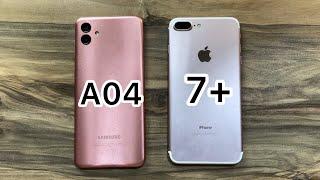 Samsung Galaxy A04 vs iPhone 7 Plus