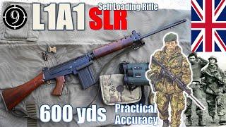 L1A1  SLR [British FN FAL - Iron Sights] to 600yds (Feat. Bloke on the Range) Practical Accuracy