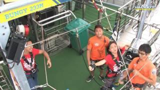 Heidz first bungy  (Full video)