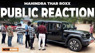 Mahindra Thar Roxx - Public Reaction!