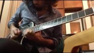 Shishir Ahmed Guitar solo - warming up